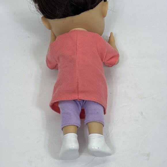 Vintage Monsters Inc Babblin Boo 11" Talking Doll Closed Mouth 2001 Tested Works - Picture 6 of 12